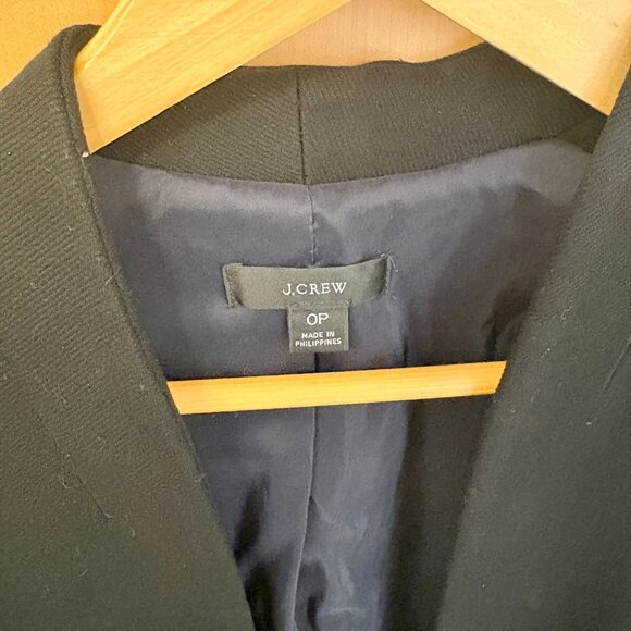Black J. Crew Women's Blazer - Picture 3 of 3